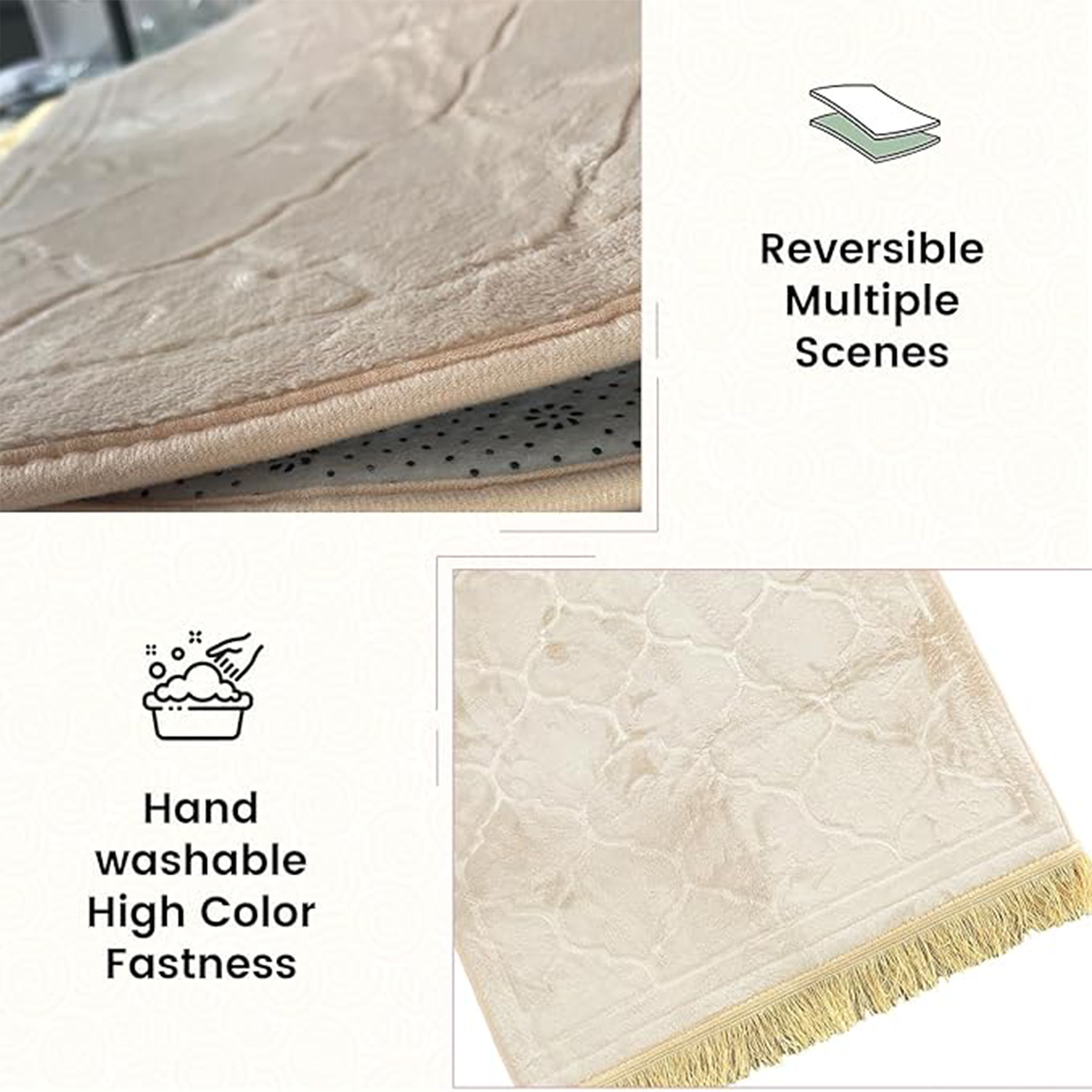 Thickened sponge prayer mat wi - Maranta Prayer Plant avaliação e preço
