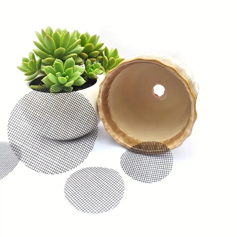 Pot Hole Mesh Pad Mat Grid Rou - Pilea Peperomioides avaliação e preço