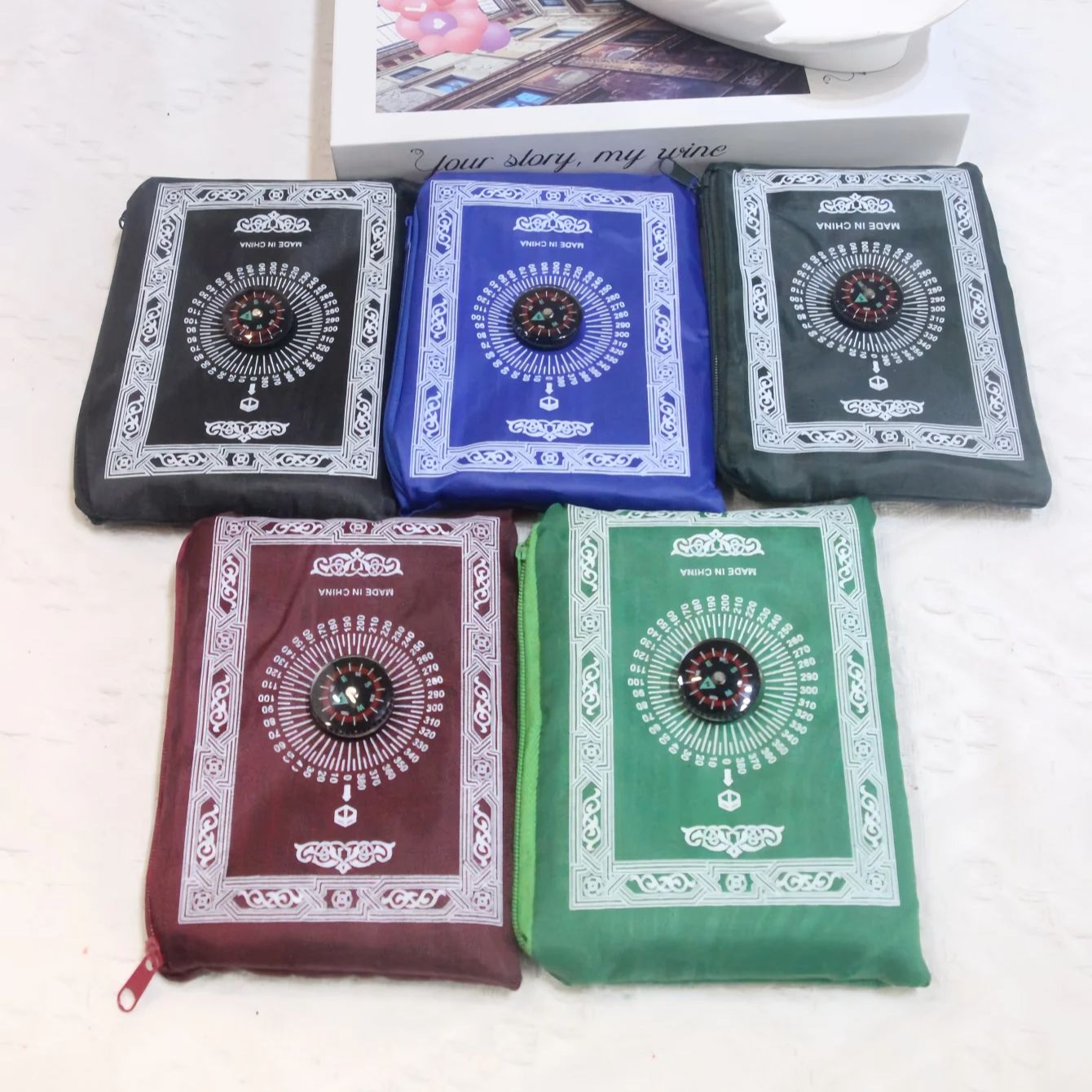 5pcs Portable Prayer Rug with  - Maranta Prayer Plant avaliação e preço