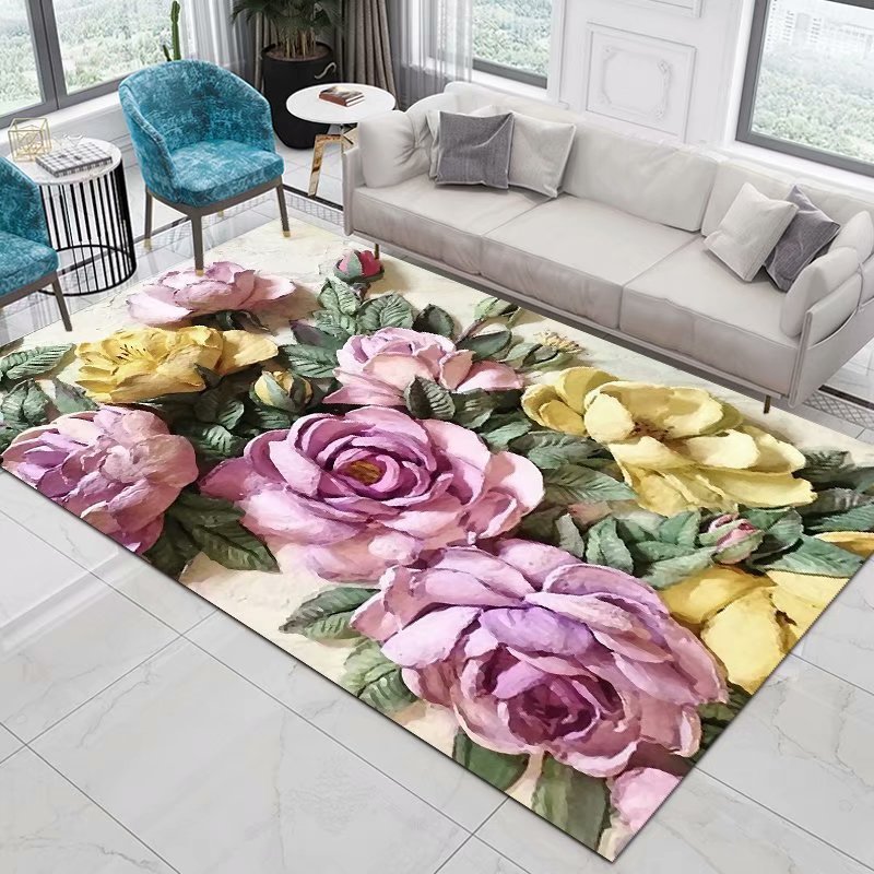 Home Decor Entrance Door Mat F - Maranta Prayer Plant avaliação e preço