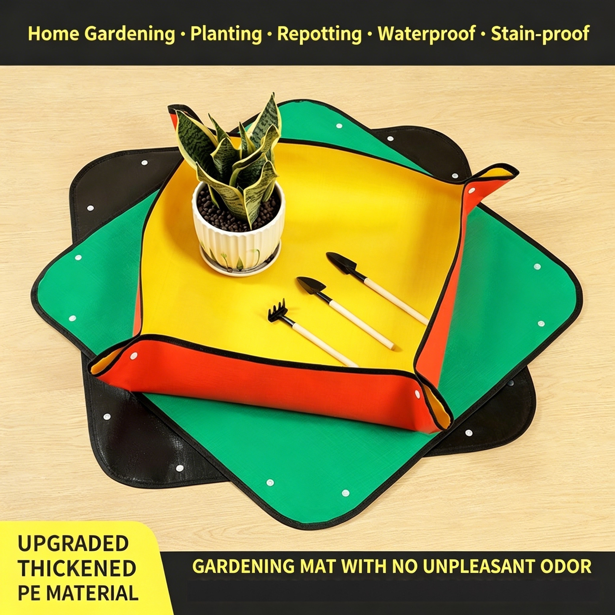 Plant Repotting Mat, Waterproo - Echeveria Succulent avaliação e preço