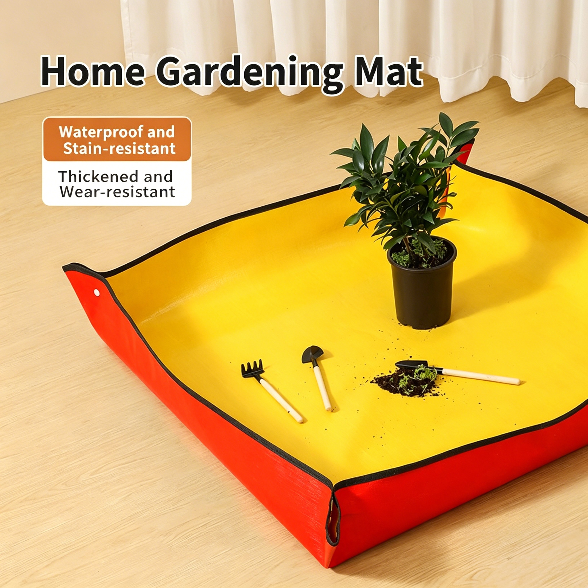 Plant Repotting Mat, Waterproo - Echeveria Succulent avaliação e preço