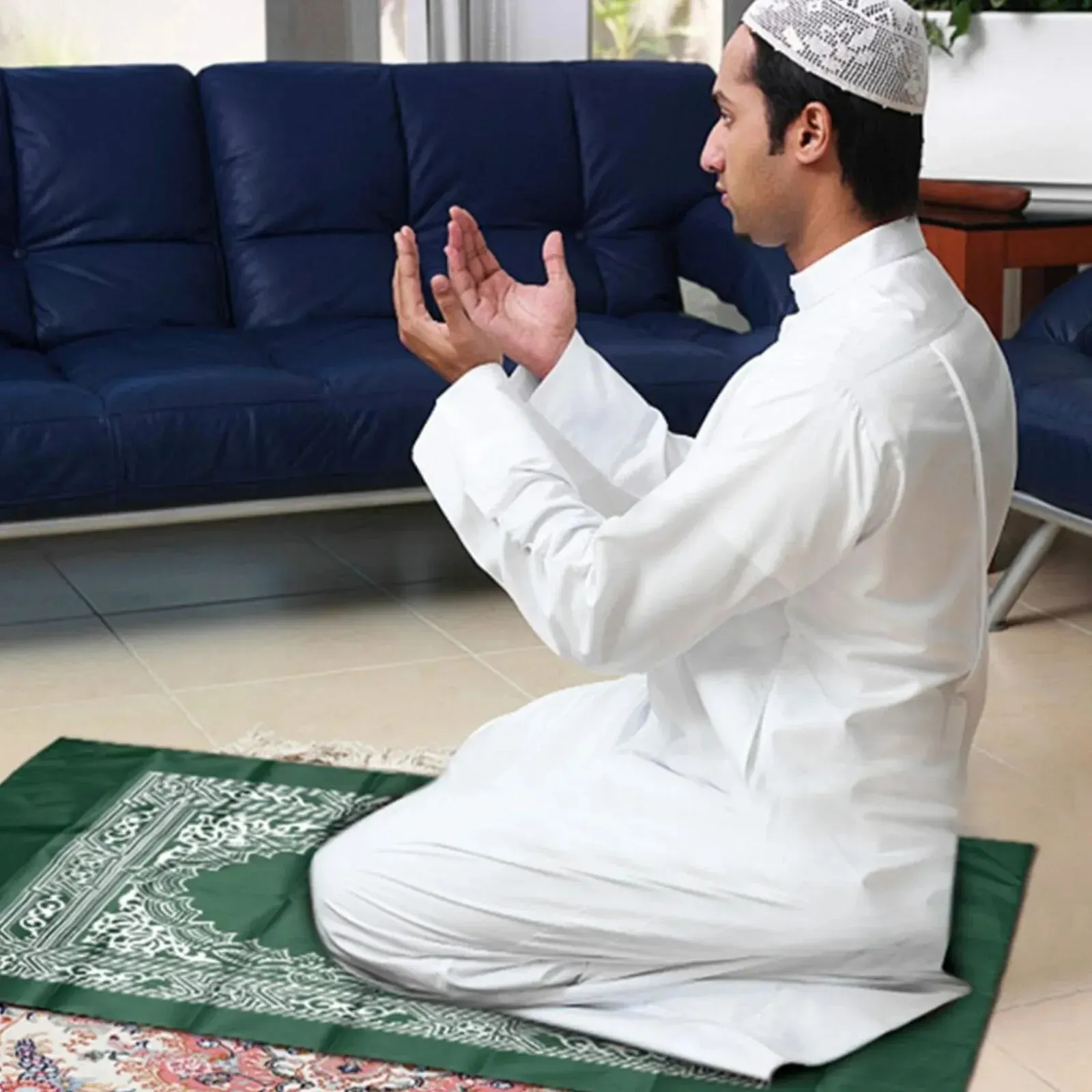 Muslim Prayer Rug Portable Lar - Maranta Prayer Plant avaliação e preço