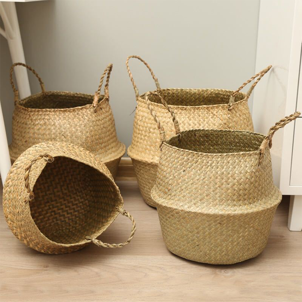 Plant Basket with Handles Wick - Aloe Vera Pot avaliação e preço