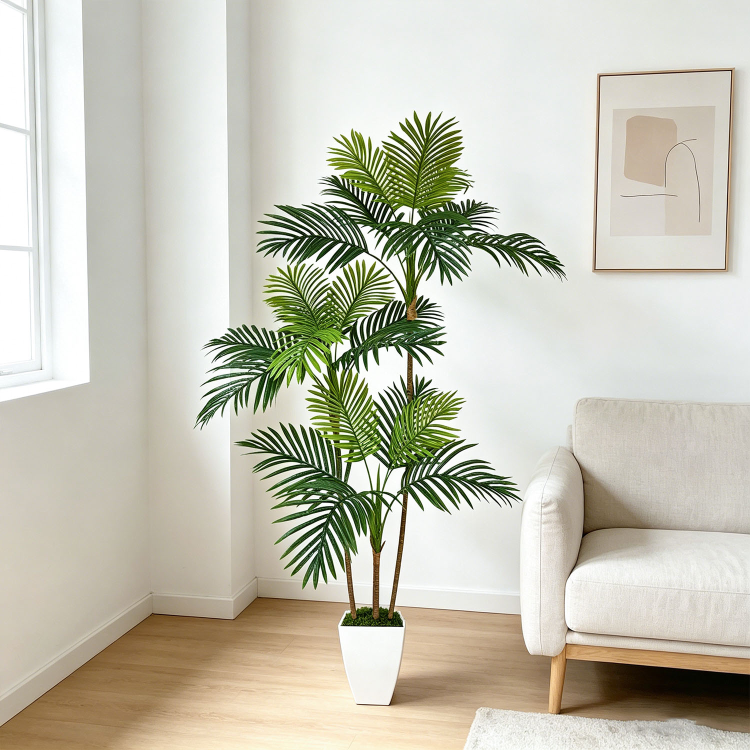 140-180Cm/5.9Ft Artificial Are - Dracaena Marginata avaliação e preço