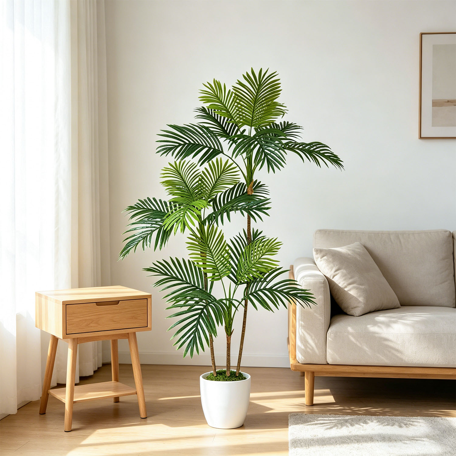 140-180Cm/5.9Ft Artificial Are - Dracaena Marginata avaliação e preço