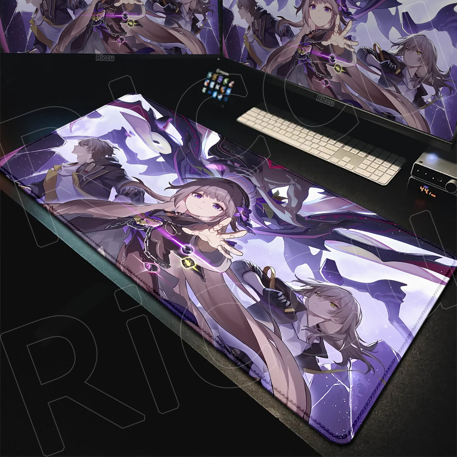 The Herta Keyboard Mat Purple  - Tradescantia Purple avaliação e preço