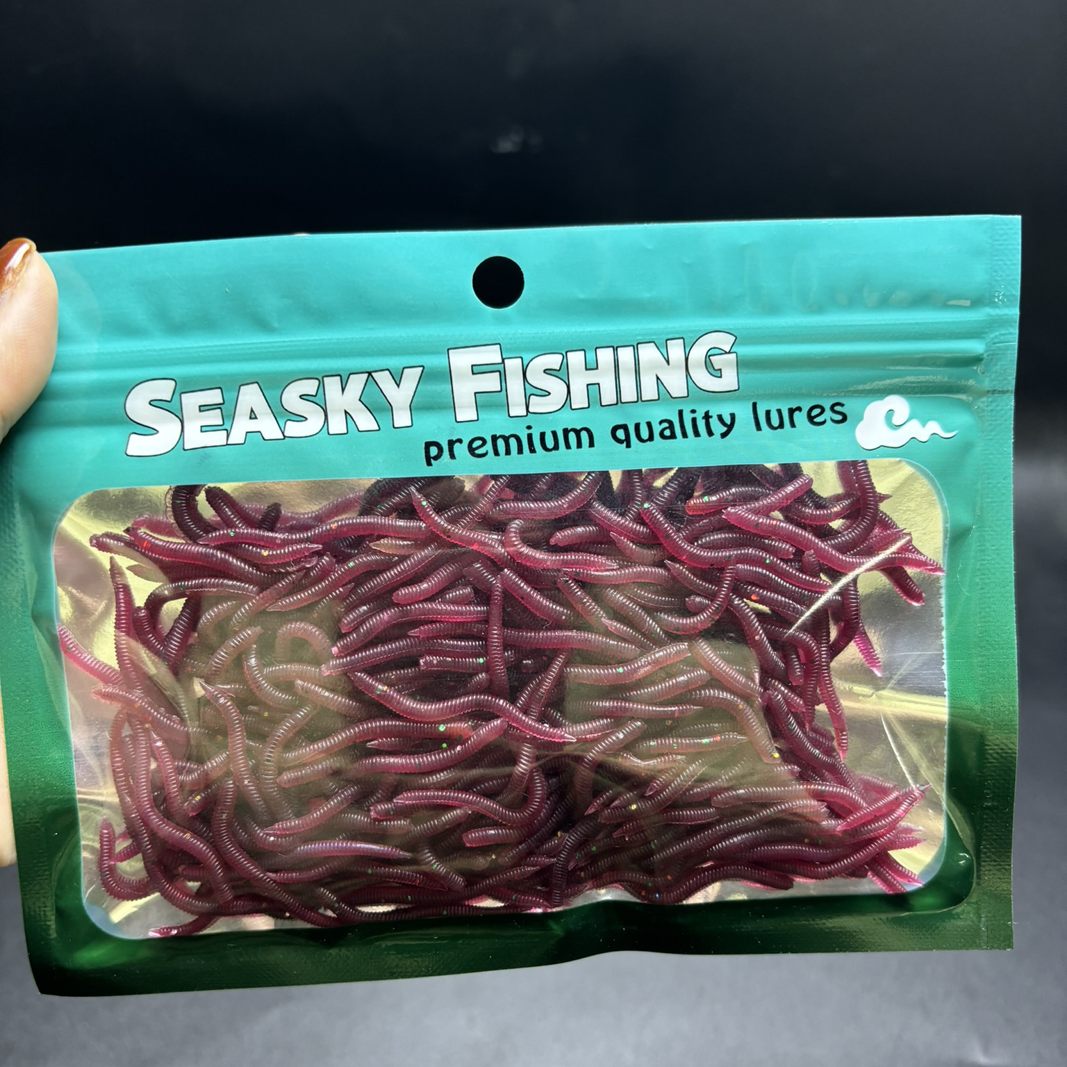 100-200pcs Soft Lure Bass Brea - Aglaonema Red avaliação e preço