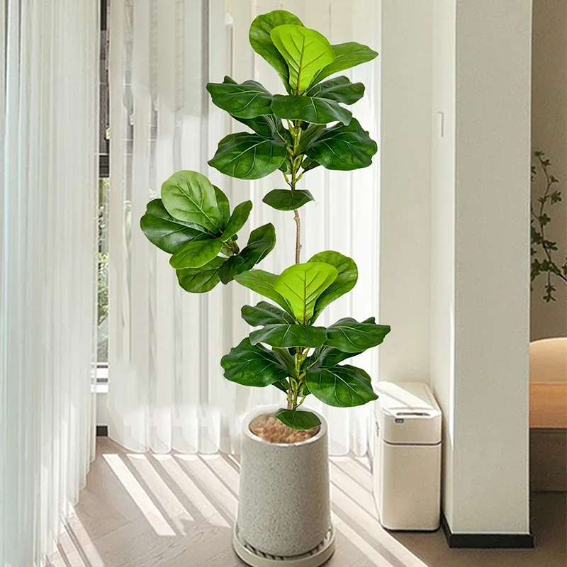 2-4.9FT Large Artificial Ficus - Ficus Lyrata Tree avaliação e preço