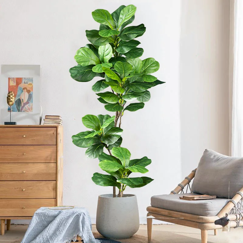 2-4.9FT Large Artificial Ficus - Ficus Lyrata Tree avaliação e preço