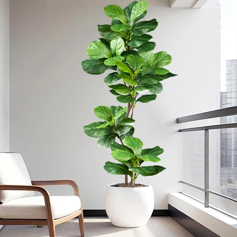 2-4.9FT Large Artificial Ficus - Ficus Lyrata Tree avaliação e preço