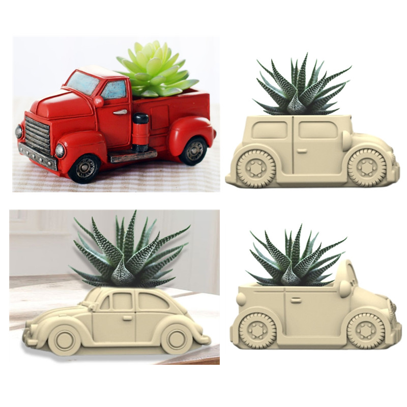 3D Car succulent plant flowerp - Echeveria Succulent avaliação e preço