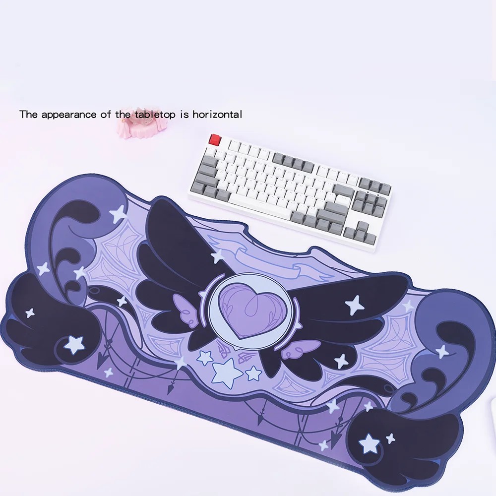 VIKAMA Mouse Pad Desk Mat Irre - Tradescantia Purple avaliação e preço
