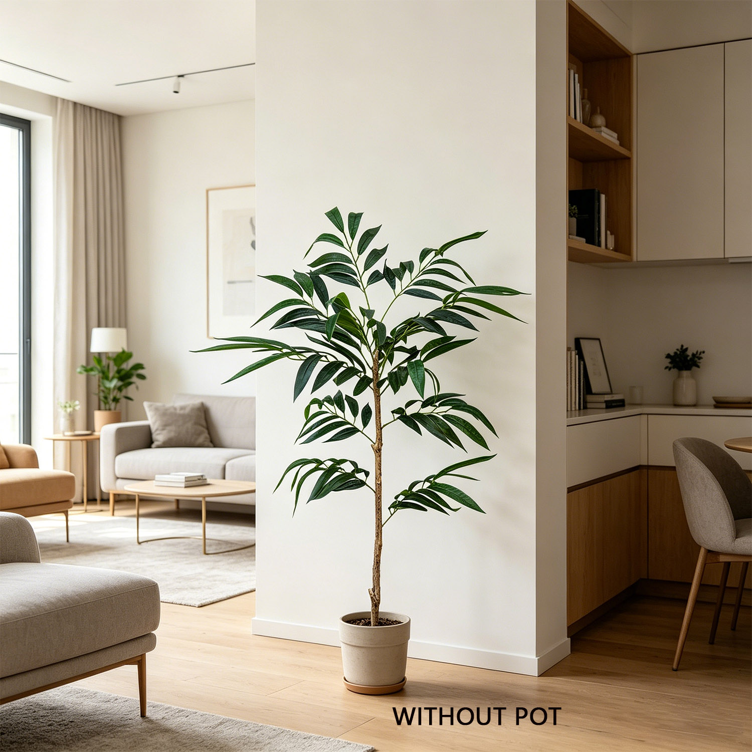 65-160cm Artificial plant Will - Ficus Lyrata Tree avaliação e preço